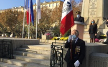Bastia : Cérémonie du 11 novembre sur fond de crise sanitaire
