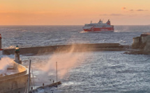 Mauvais temps : trafic perturbé au port de Bastia