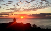 La photo du jour : u sole splende sopra Bastia