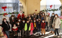 Noël des enfants de l'école Bariani à Calvi