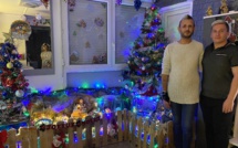 Bastia : le beau village de Noël de Pierre-Dominique et Marc