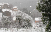 Météo :  Episode neigeux en Corse-du-Sud