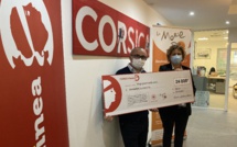 Un chèque de 24 000 euros de la Corsica Linea à la Marie-Do