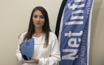 Personnalité préférée de nos lecteurs 2020 : Océane Baldocchi, la bonne fée des commerçants corses