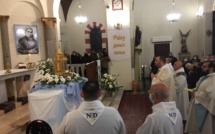 Bastia : Les reliques de Sainte Bernadette accueillies solennellement à Notre-Dame de Lourdes