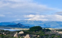 La photo du jour : entre Figari et Bonifacio