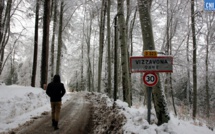 EN IMAGES - Vizzavona sous la neige