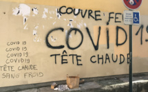 A Bastia la Covid-19 inspire les tageurs