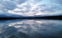 La photo du jour : Alzitone, où est le ciel ? Où est le lac ?