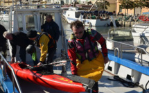 Un kayakiste suisse chavire au large de Bastia, la SNSM le récupère
