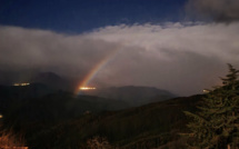 Un arc-en-ciel lunaire observé à Piedicorte-di-Gaggio 