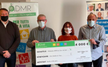 L'ADMR de Corse-du-Sud a fait un don global de 12 000 euros à trois associations