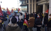 VIDEO - Les AESH dans la rue à Bastia pour réclamer "un vrai statut, un vrai salaire"