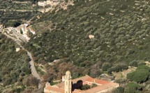 La photo du jour :  le couvent de Corbara dans son écrin 