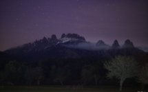 La photo du jour : les aiguilles de Bavella dans la nuit