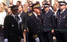 Ajaccio : L'hommage aux policiers morts pour la France