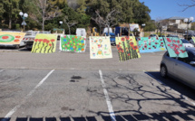 Erbalonga : "grande lessive" artistique à l’école Augustin Luciani