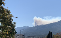 10 hectares de végétation inaccessibles sont déjà partis en fumée entre Scolca et Volpajola
