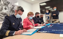 Découverte et sensibilisation aux métiers de la Marine Nationale pour les élèves du lycée maritime de Bastia