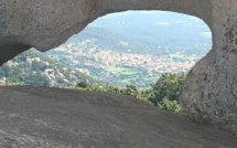 La photo du jour : Le village de Monacia vu depuis Grossetu
