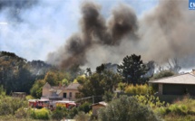 Ajaccio : 16 pompiers mobilisés pour un feu de végétation 