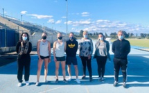 Deux championnes de l’équipe de France d’athlétisme en stage à Lucciana 
