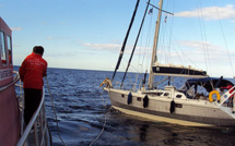 La SNSM remorque un voilier en panne au large de Bastia