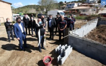 A Pietrosella la première pierre de la caserne des pompiers a été posée