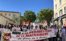 A Bastia la mobilisation contre la fermeture de la maternité de Maymard continue