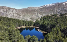 La photo du jour : le lac de Crena vu du ciel