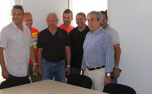 Calvi : Visite des nouveaux vestiaires du stade Faustin-Bartoli