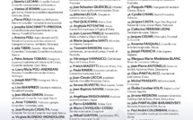 Territoriales : les 63 noms de la liste Avanzemu pè a Corsica