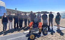 Les plages de Pruprià accessibles aux personnes handicapées