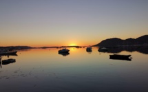 La photo du jour : superbe lever de soleil sur Porto-Vecchio