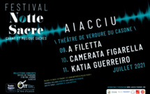 Festival "Notte sacre"  d'Ajaccio : vous avez gagné, retirez votre place