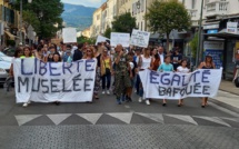 Ajaccio : un millier de personnes réitèrent leur "non" à la vaccination obligatoire