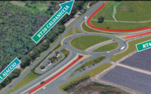 Ajaccio : Les travaux d'aménagement du rond-point de la Gravona ont débuté 