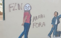 San Martinu di Lota : tags racistes sur les murs de l'école