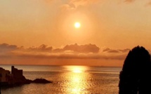 La photo du jour : alba d'oru in Erbalonga