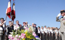 Libération de la Corse : Cérémonie à la Stèle du Bataillon de Choc de Calvi
