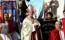 L'Evêque de Corse, Mgr François-Xavier Bustillo, à la rencontre du Pape François