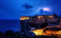 La photo du jour : nuit magique à Bonifacio