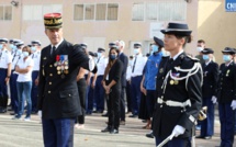 EN IMAGES - Ajaccio : Sandrine Revel nouvelle commandante de la compagnie de gendarmerie