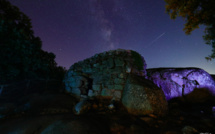 La photo du jour : u casteddu de Cucuruzzu dans la nuit