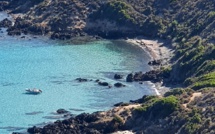 La photo du jour : la belle crique de l'Acciolu