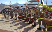La musique de la Légion Etrangère à Calvi pour la Saint Michel