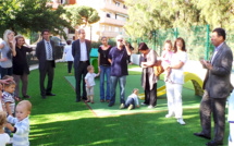 Pour les activités de plein air à la crèche municipale de Montesoro