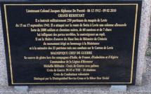 Propriano : Le savoir-marbrier pour le 70ème anniversaire de la Libération