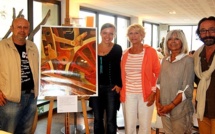 L'Ile-Rousse : L’exposition d’Izabella Belcarz sur les rails du succès !