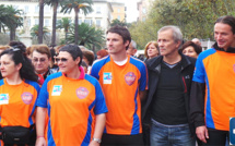 Bastia : Yannick Cahuzac et Lilian Nalis marchent contre le cancer